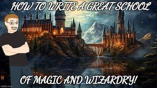 A Teacher's Guide to Writing Magical Schools