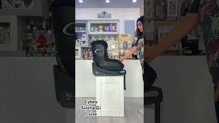 Cybex Sirona Gi i-Size has 360° rotation, car seat from 3 m up to 4 years #cybex #cybexIraq #carseat