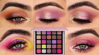 5 LOOKS 1 PALETTE! 5 EYE LOOKS WITH THE NORVINA PRO PIGMENT VOL 4 PALETTE! |PATTY