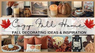  2024 EARLY FALL DECORATING IDEAS & INSPIRATION│STYLING FALL HOME DECOR│COZY FALL HOME DECORATING 