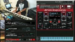 Kontakt - Ultimate Stage Pianos + Strymon Bluesky / BossDD7 - Vídeo Review | Piano Yamaha P125