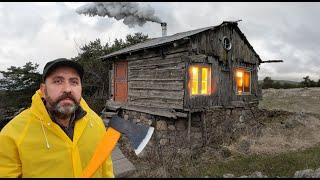 36 Hours in the Wilderness! Can I Fix this Cabin Before Winter?