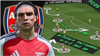 Arteta's 4-4-2 Arsenal Tactics Recreated | EA FC 25