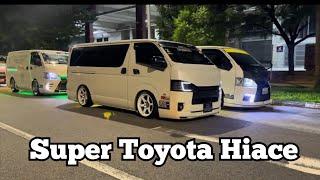 Super toyota hiace van ( toyota  kdh modified )