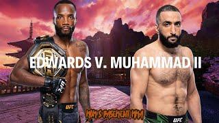 UFC 304 Edwards v. Muhammad II Preview and Predictions