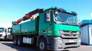 Mercedes Benz Actros 2644 / Palfinger PK16000L / 3-Seiten-kipper