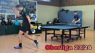 Die Zuschauer mitreißen in einem starkem Match - Oberliga 23/24 - Thomas Pellny vs Stefan Höppner