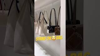 스탠드오일 가방 공장(스타필드 수원 매장) #스탠드오일#가방#koreanfashion#standoil#bag#스타필드#스탠드오일가방#숄더백#shoulderbag#koreanbag