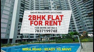 2bhk flat for Rent in Mumbai | Sami Furnished | Mira road | Sagar Realestate Solutions