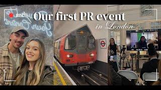 WE GOT INVITED TO OUR FIRST PR EVENT!(Come to London with us,Joby event,booking our next holiday!️