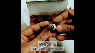 Microsine 1141 Amber tail light bulb use for ️ #shorts #viral #trending #Microsine #bulb