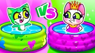 Halloween Princess VS Zombies  Swimming Pool  Princess Dress-Up + More Stories  Purr-Purr