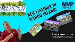 Our Newest Listings in Marco Island!