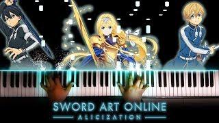 [Sword Art Online: Alicization OP] "ADAMAS" - LiSA (Piano)