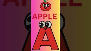 A for apple                      #kidsactivities #kids #kidsofinstagram #learningplay #preschool