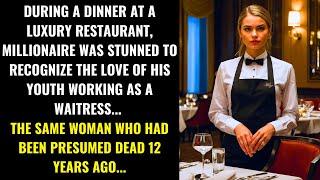 DURING A DINNER AT A LUXURY RESTAURANT, MILLIONAIRE WAS STUNNED TO RECOGNIZE THE LOVE OF HIS...