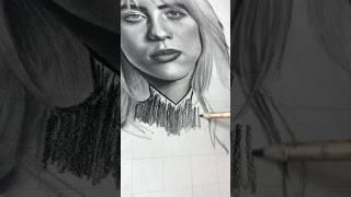 Showing my art After spend 30hours drawing billie eillish #art #drawing #billieeilish #shorts