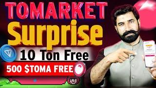 Tomarket  Surprise Free Ton with Free $TOMA | Tomarket Airdrop | Tomarket Update News | Albarizon