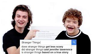 Stranger Things Cast Answer the Web's Most Searched Questions | WIRED