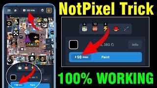 Notpixel Unlimited Px Token Trick | Notpixel Unlimited Token kaise Milega | Notpixel Unlimited Trick