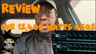 CVR 4302 12,400 watts power amplifier, Review after testing in the field