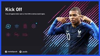 eFootball.Pro Menu Theme for PES 2021 (New Menu & Graphics)