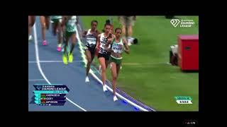 Womens 5000m WORLD RECORD 14:05 faith kipyegon