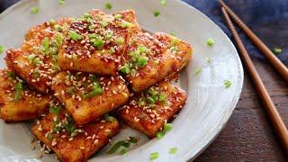 One tofu is enough! Crispy and Chewy Seasoned Grill!