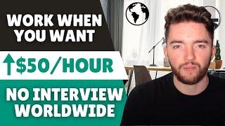 Start Immediately! ⬆️$50/Hour No Interview Remote Jobs Worldwide | Work From Home