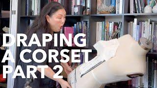 How to Make a Corset Part 2: Draping Busts and Blocking Muslin