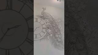 Барельеф в интерьере. Проект с большими часами.
