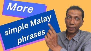 More simple phrases in Malay