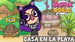 NOS MUDAMOS a la NUEVA CASA EN LA PLAYA de AVATAR WORLD | Kori