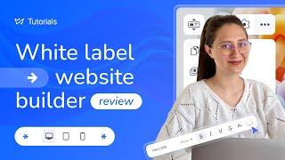 White Label Website Builder Weblium Full review