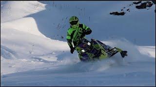 First SNOWMOBILE RIDE of The Year!