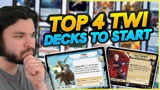 TOP 4 BEST Set 3 DECKS to Start! | Star Wars Unlimited