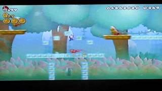 New Super Mario Bros Wii World 9-7 Non-Stop Speedrun