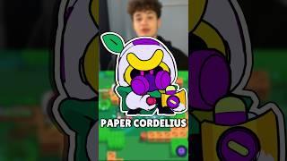 Best Paper Cordelius Voicelines  #brawlstars #challenge #shorts