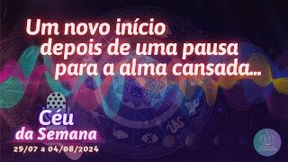 Podcast  Céu da Semana | O Caminho do Despertar | Novo início depois de uma pausa pra alma cansada