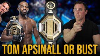 Coach Says Jon Jones Will NOT Fight Tom Aspinall this Year…