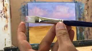 Acrylic Landscape painting tutorial !!! Learn the tricks for better landscapes