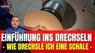 Schritt-für-Schritt: Schalen drechseln wie ein Meister!