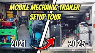 Ultimate Mobile Mechanic Setup Tour: Build & Tool Setup - Trailer