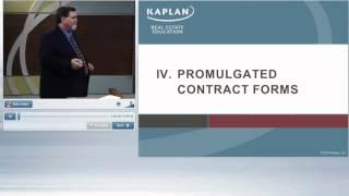 Kaplan Texas Law of Contracts Course Demo