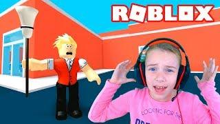 ПОБЕГ из СТРАННОГО СУПЕРМАРКЕТА в ROBLOX Детский летсплей