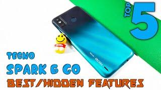 Tecno Spark 6 Go Top 5 Best Hidden Features | Spark 6 Go Tips And Tricks