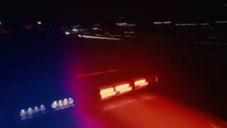 4K Police Car | Driving | Emergency Vehicle | Pov | Free Stock Video Footage