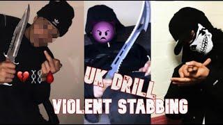 UK Drill Crazy Stabbings Caught On (CCTV/PHONE) *Smokez*