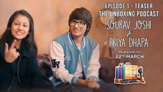 SOURAV JOSHI VLOGS AND PRIYA DHAPA PODCAST EPISODE NO 1  SOURAV JOSHI NE YE KYA KAHA DIYA #trending