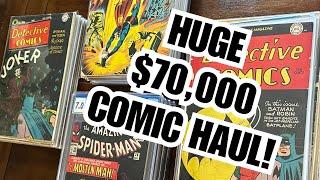 Huge $70,000 Comic Book Haul! Keys and New PC Books!